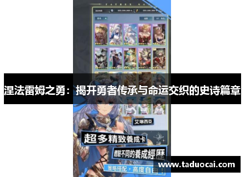 涅法雷姆之勇：揭开勇者传承与命运交织的史诗篇章